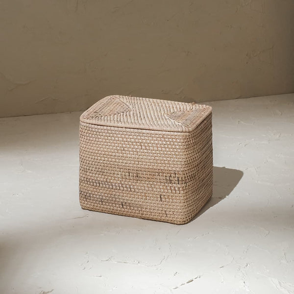 Rattan storage baskets - Different sizes and colours! - Coastal Villa Homeware